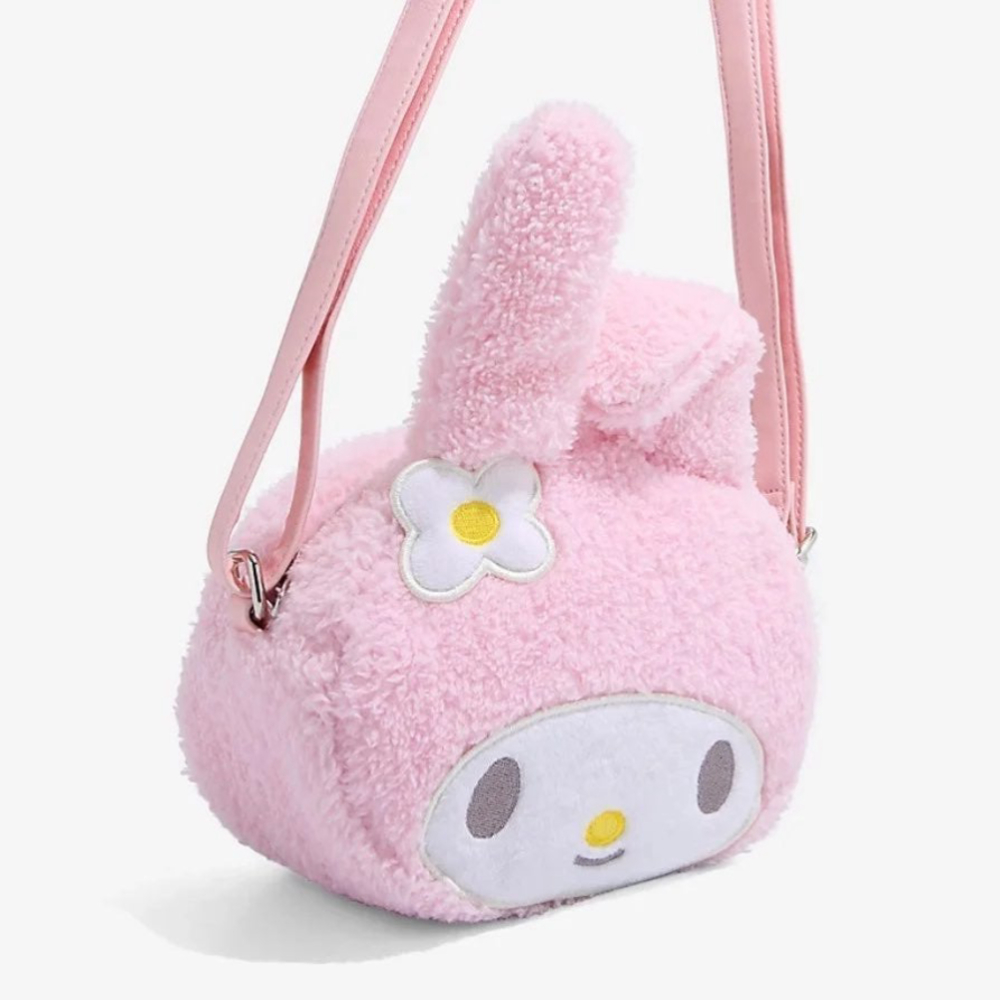 Loungefly My Melody Plush Crossbody Bag